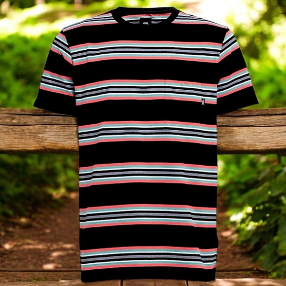 Vans Men’s Black Canton Emory Short Sleeve Tee - Picture 16 of 16